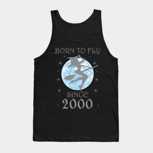 BORN TO FLY SINCE 1938 WITCHCRAFT T-SHIRT | WICCA BIRTHDAY WITCH GIFT Tank Top